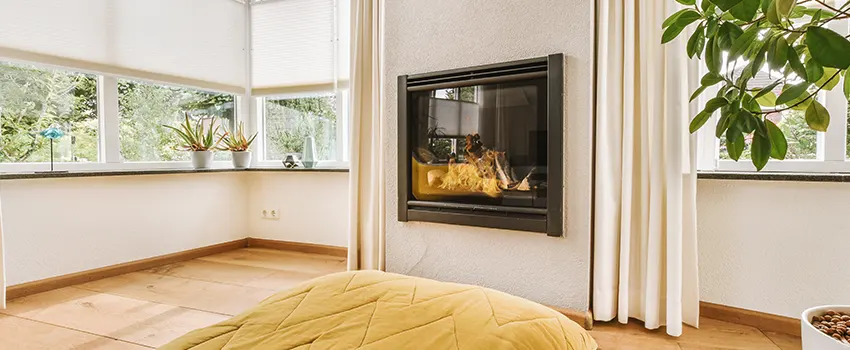 Residential Fireplace Ceramic Glass Installation in Rancho Mirage, CA
