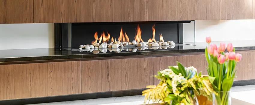 Double-height Fireplace Design Refurbishment in Rancho Mirage, California